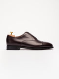 Men's Burgundy Leather Oxford Shoes