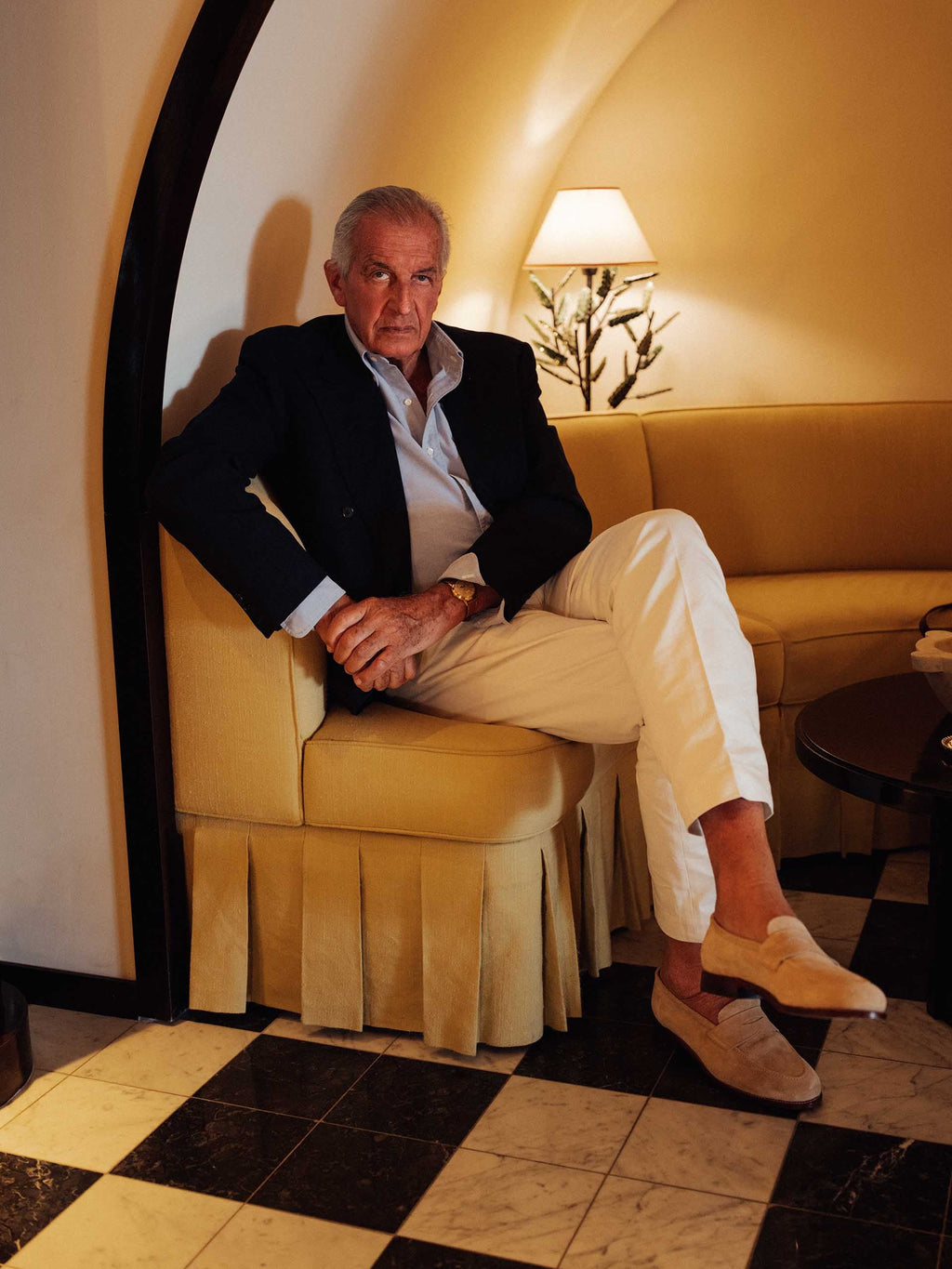 Men's Sand Suede Penny Loafers – Unlined