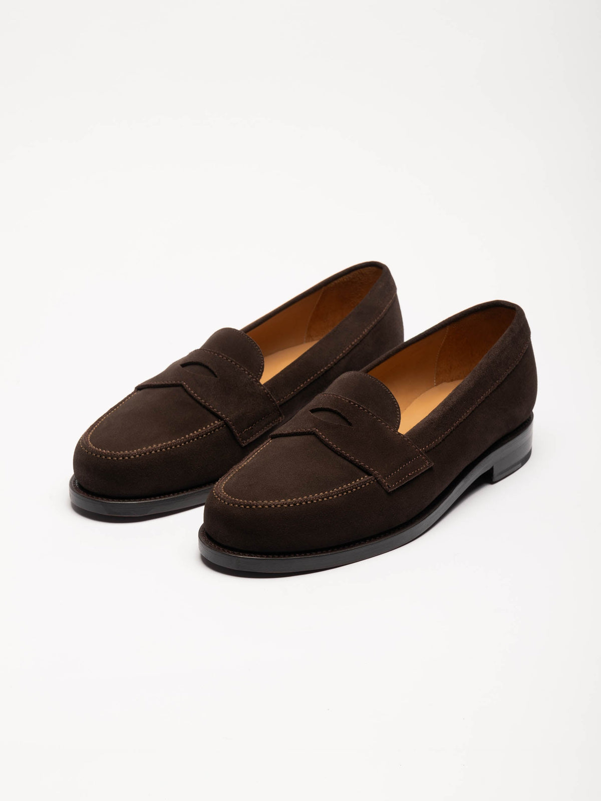 Men's Brown Suede Loafers – Ivy