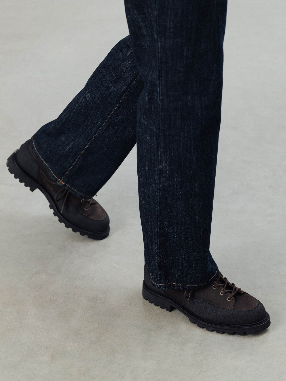 Men's Brown Nubuck Hiker Trainers – Hybrid