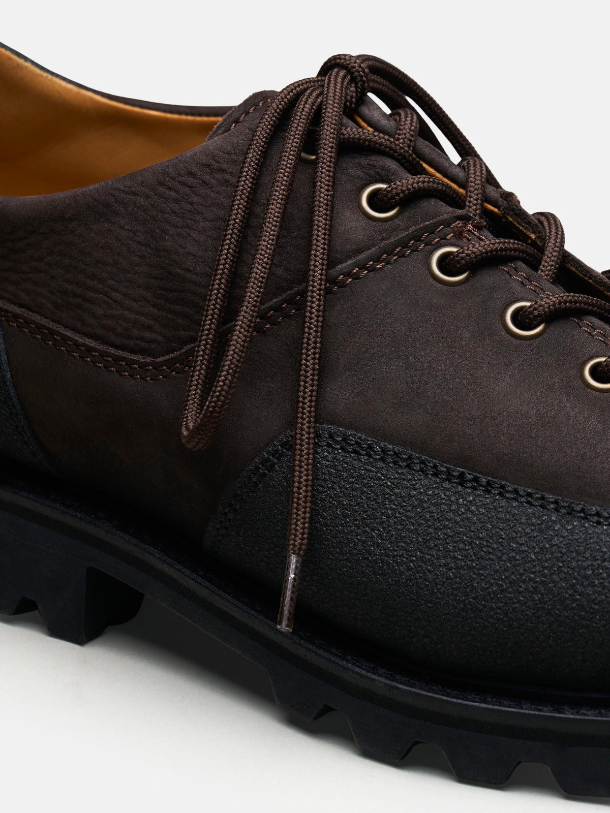 Men's Brown Nubuck Hiker Trainers – Hybrid