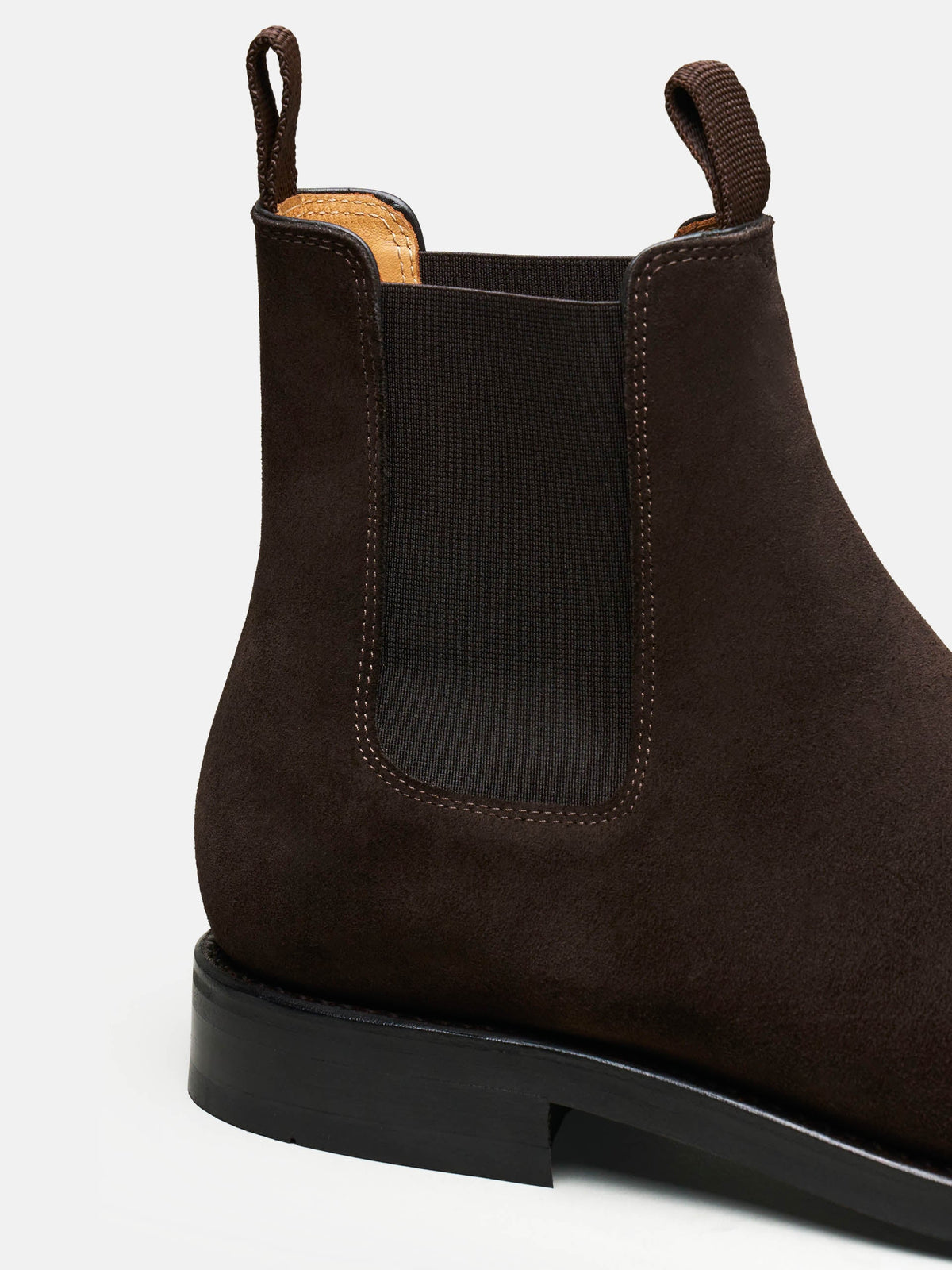 Men's Brown Suede Chelsea Boots