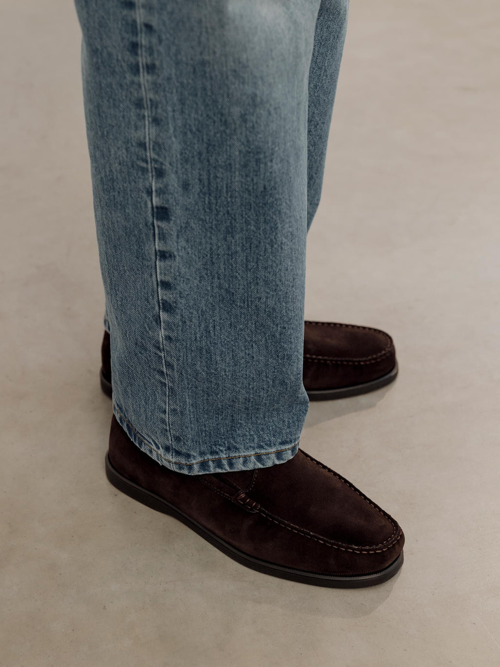Men's Brown Suede Loafers – Venetian