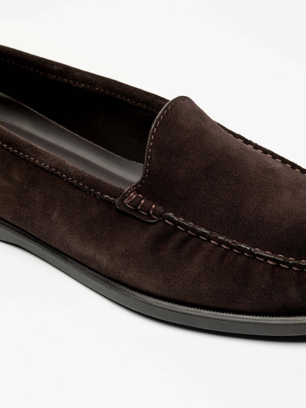 Men's Brown Suede Loafers – Venetian