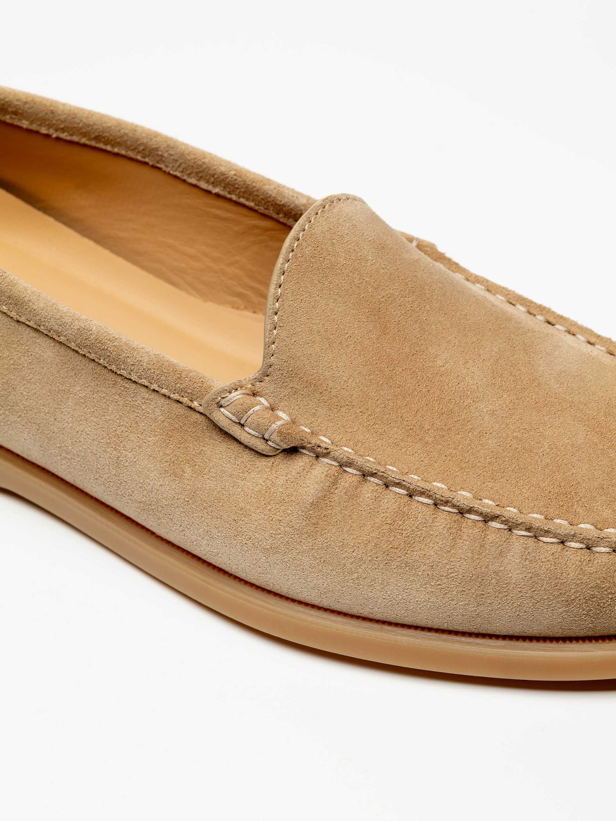 Men's Sand Suede Loafers – Venetian