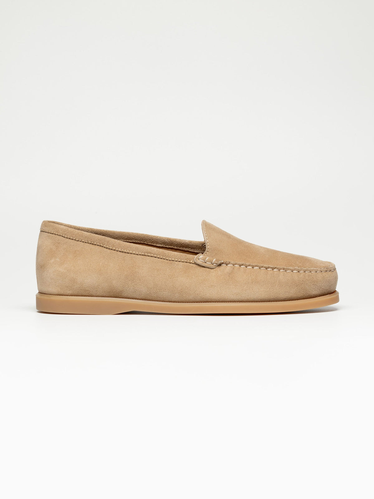 Men's Sand Suede Loafers – Venetian