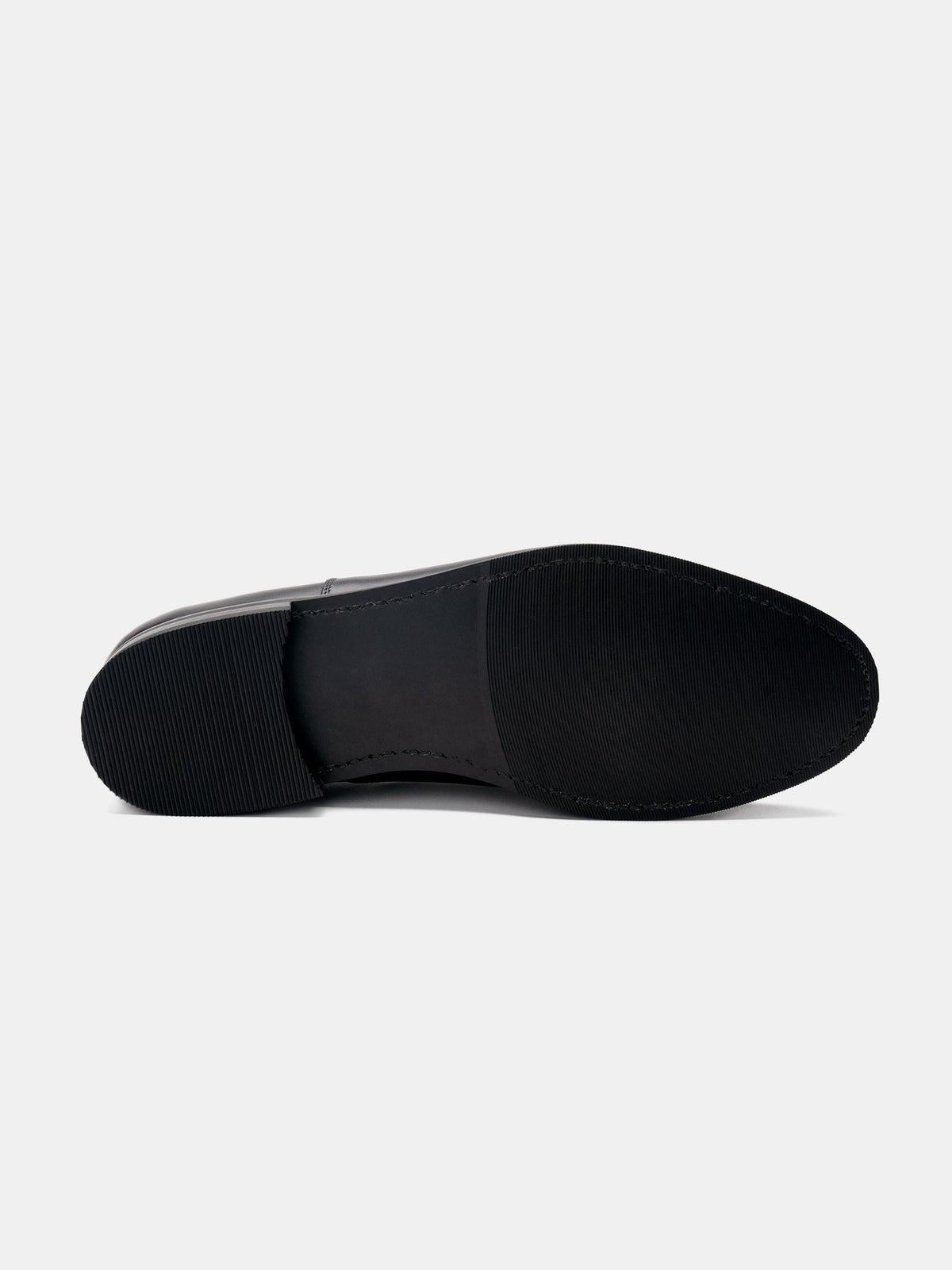 Men's Black Leather Oxford Shoes