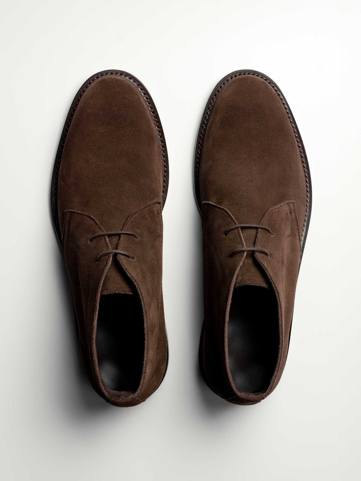 Men's Brown Suede Chukka Boots – Unlined