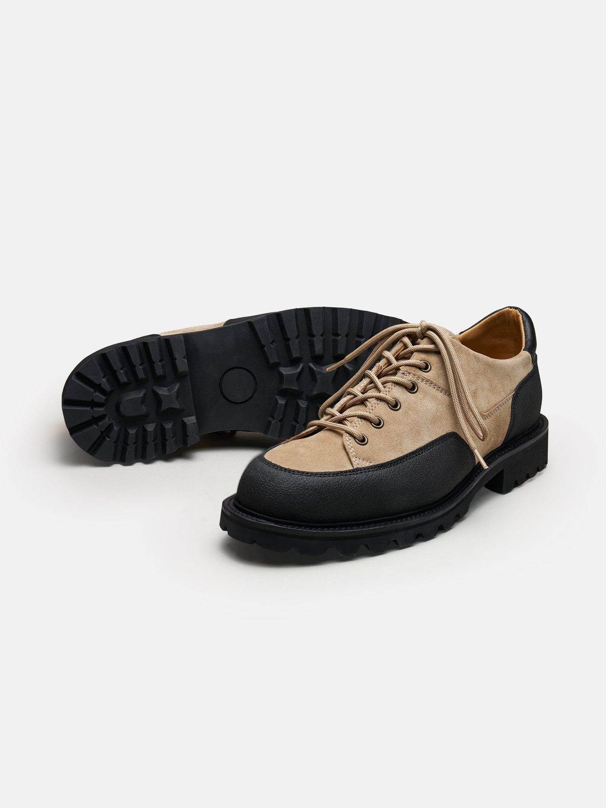 Men's Sand Suede Hiker Trainers – Hybrid