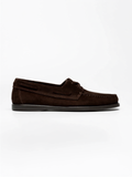 Men's Brown Suede Boat Shoes