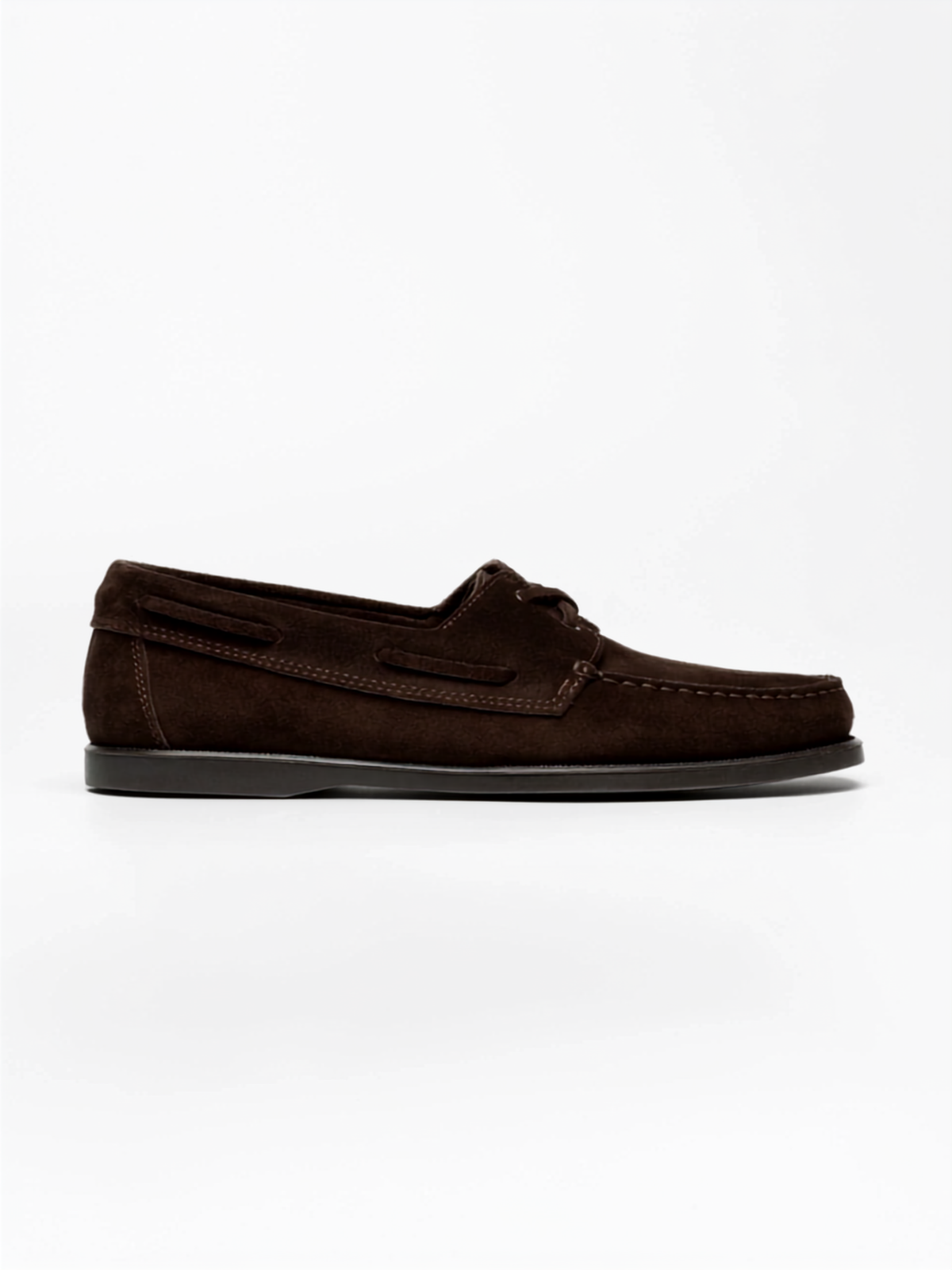 Men's Brown Suede Boat Shoes