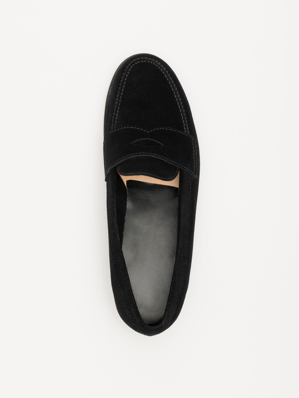 Men's Black Suede Loafers – Ivy