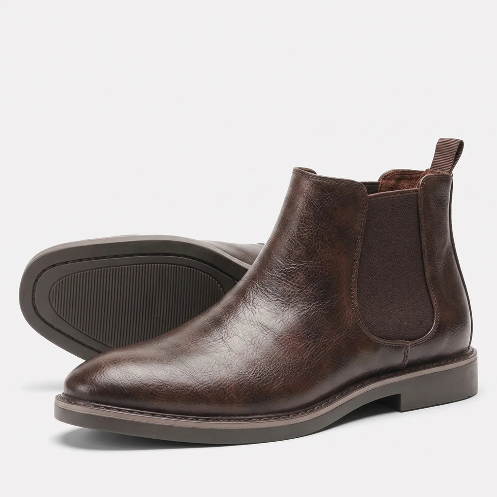 Men's Espresso Brown Chelsea Boots – Harrow