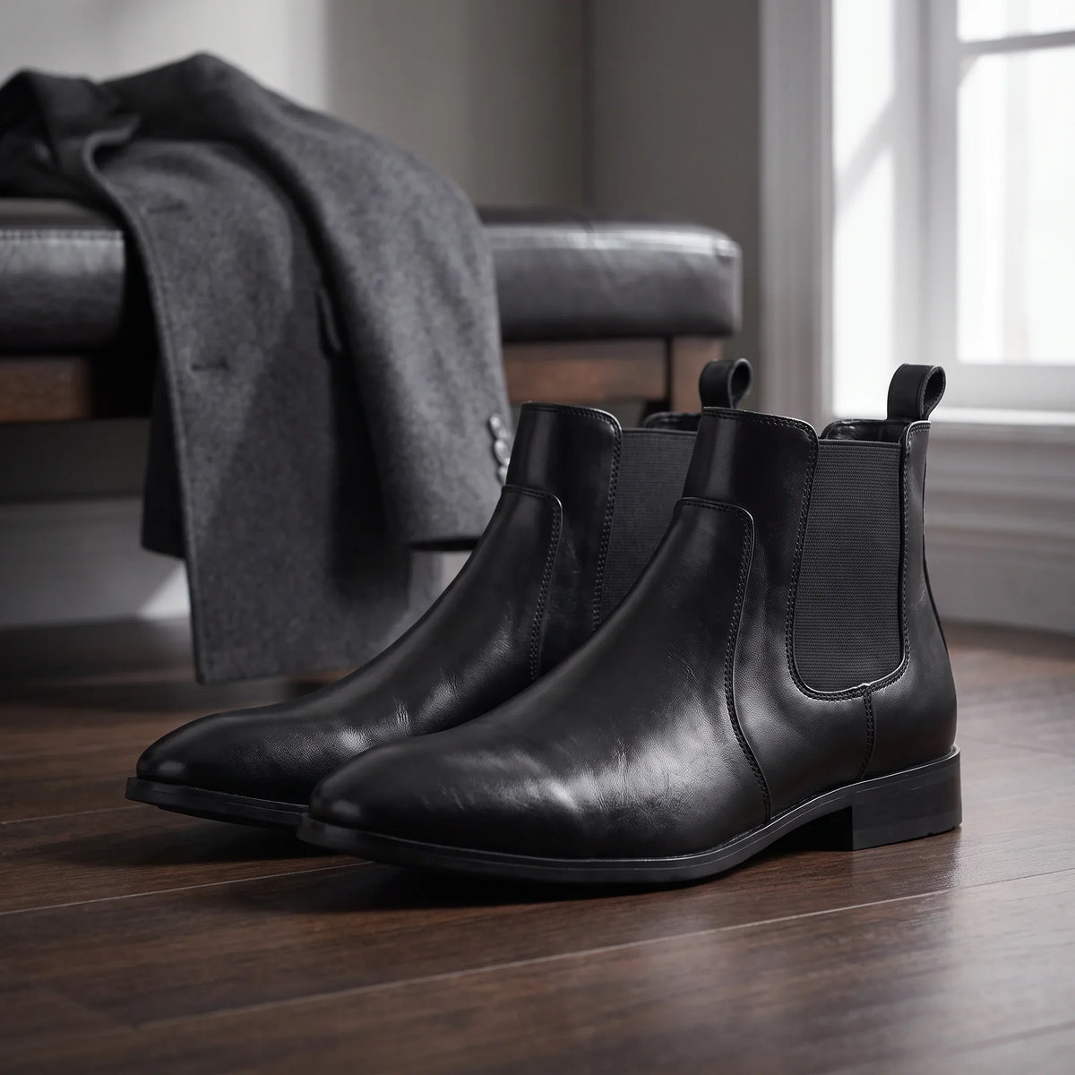 Men's Black Chelsea Boots – Blackstone