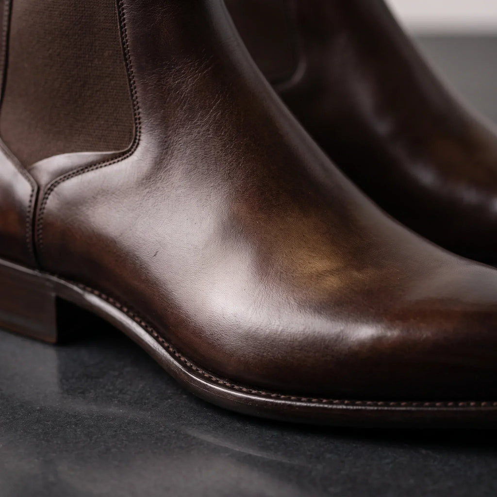 Men's Burnished Brown Chelsea Boots – Alderman
