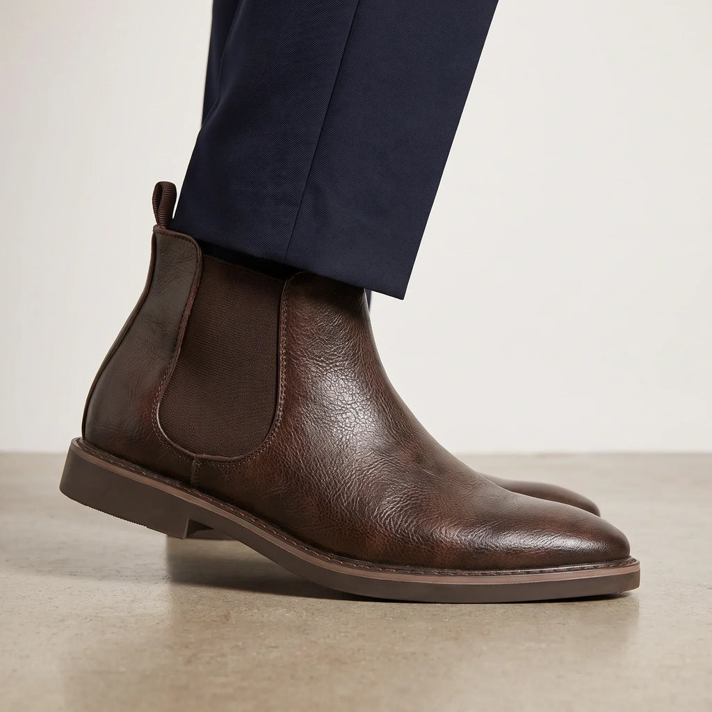 Men's Espresso Brown Chelsea Boots – Harrow