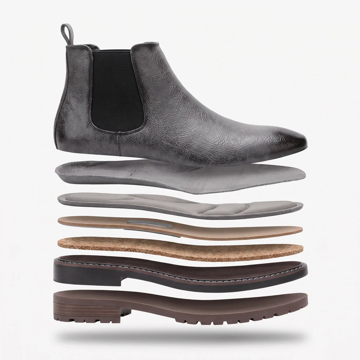 Men's Grey Chelsea Boots – Ashford